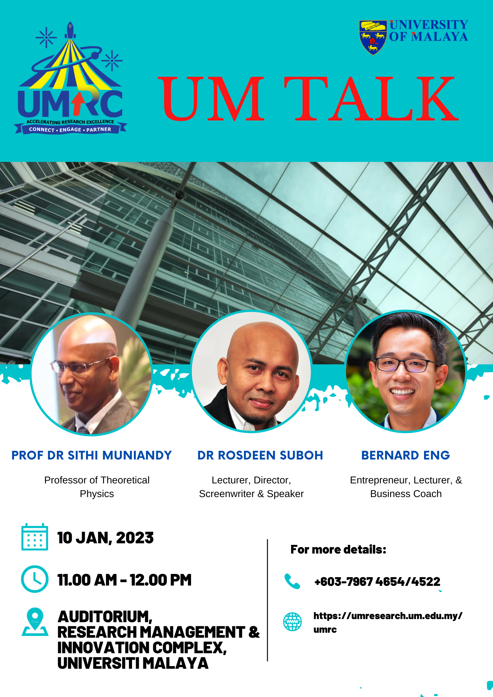 UMRC UM Talk Poster