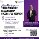 Sesi Perkongsian: Think Moonshot – Lessons from Successful Recipient